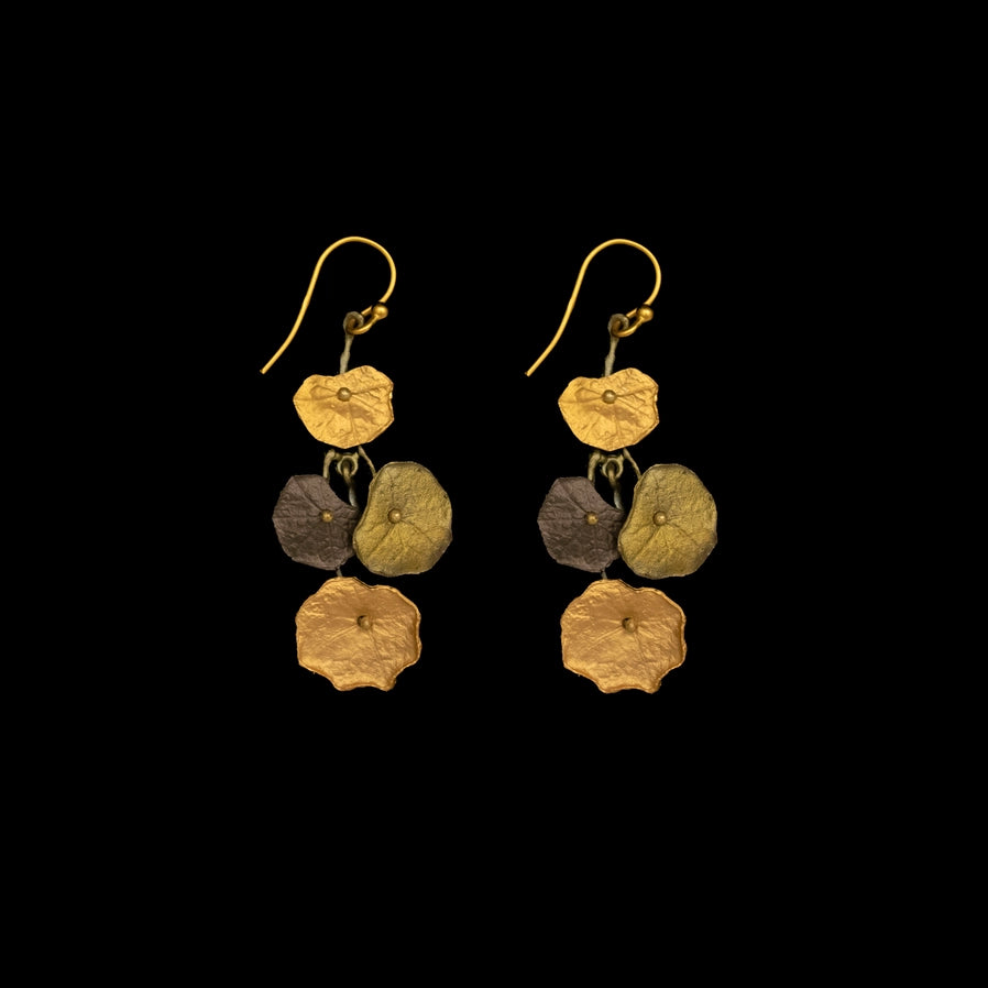 Nasturtium Wire Earrings