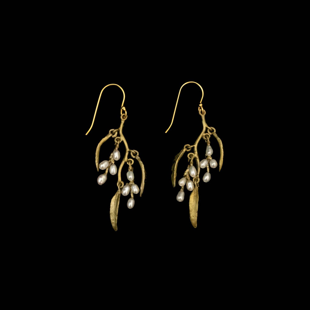 Weeping Willow Statement Wire Earrings