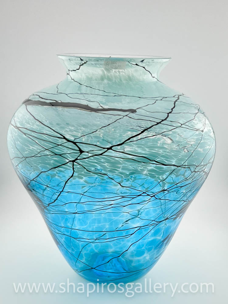 Aqua Lightning Urn