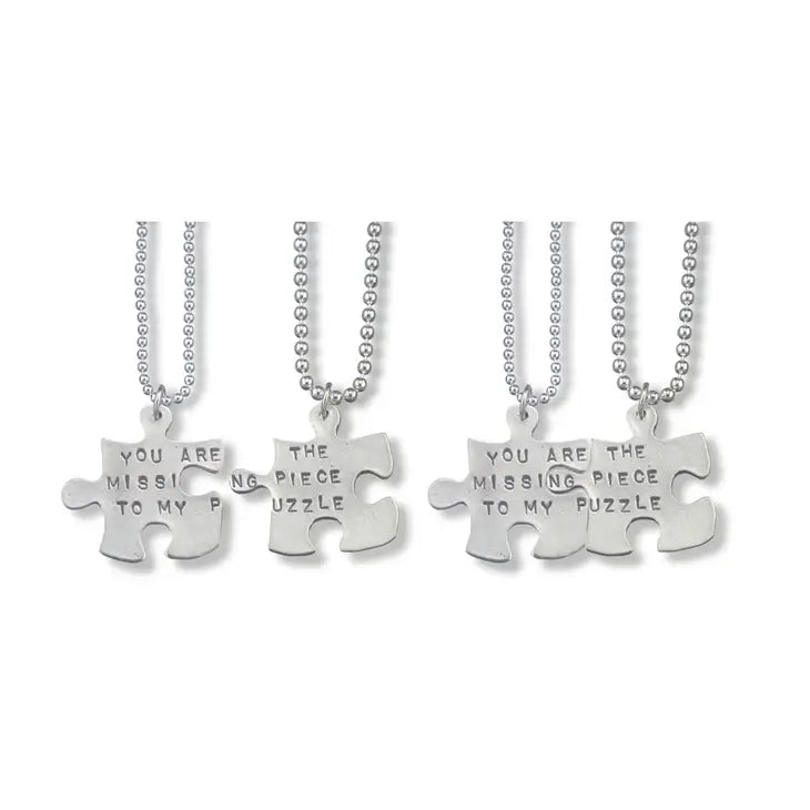 Missing Puzzle Piece Necklace
