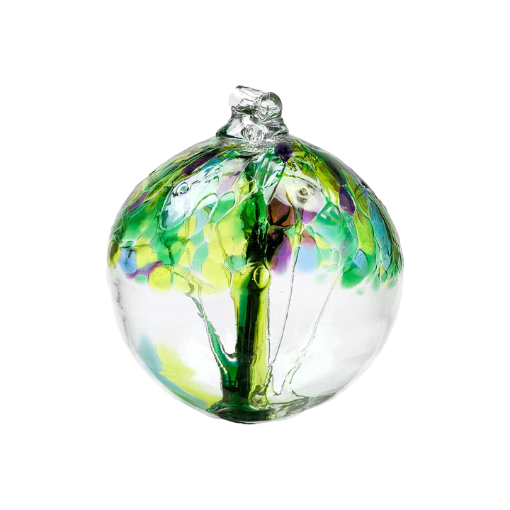 Tree of Spring - Large Hanging Glass Ball
