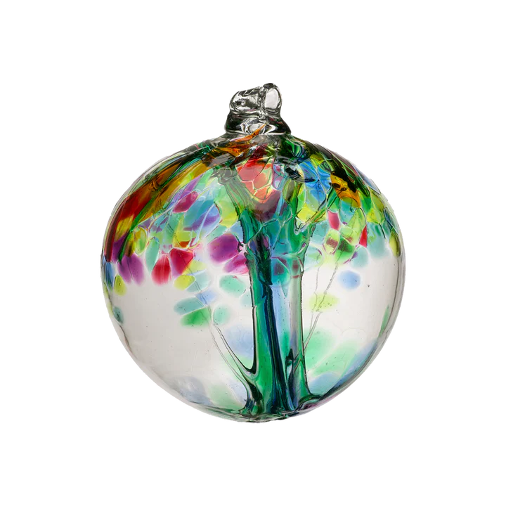 Tree of Family - Large Hanging Glass Ball