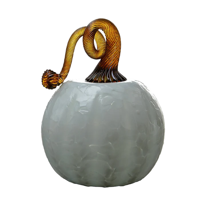 Round Pumpkin - White (multiple sizes available)