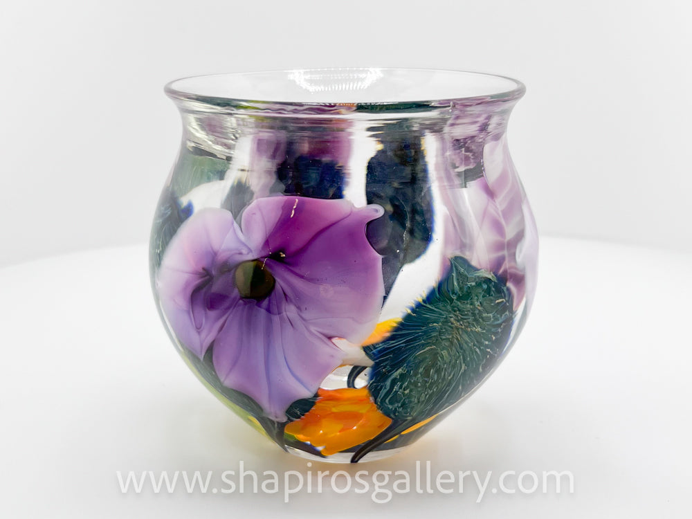 Purple Multi Floral Cup