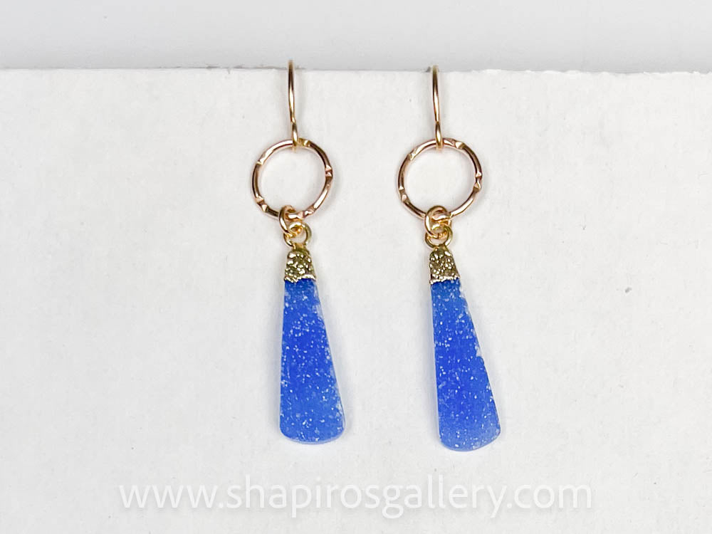 Druzy Drop Earrings