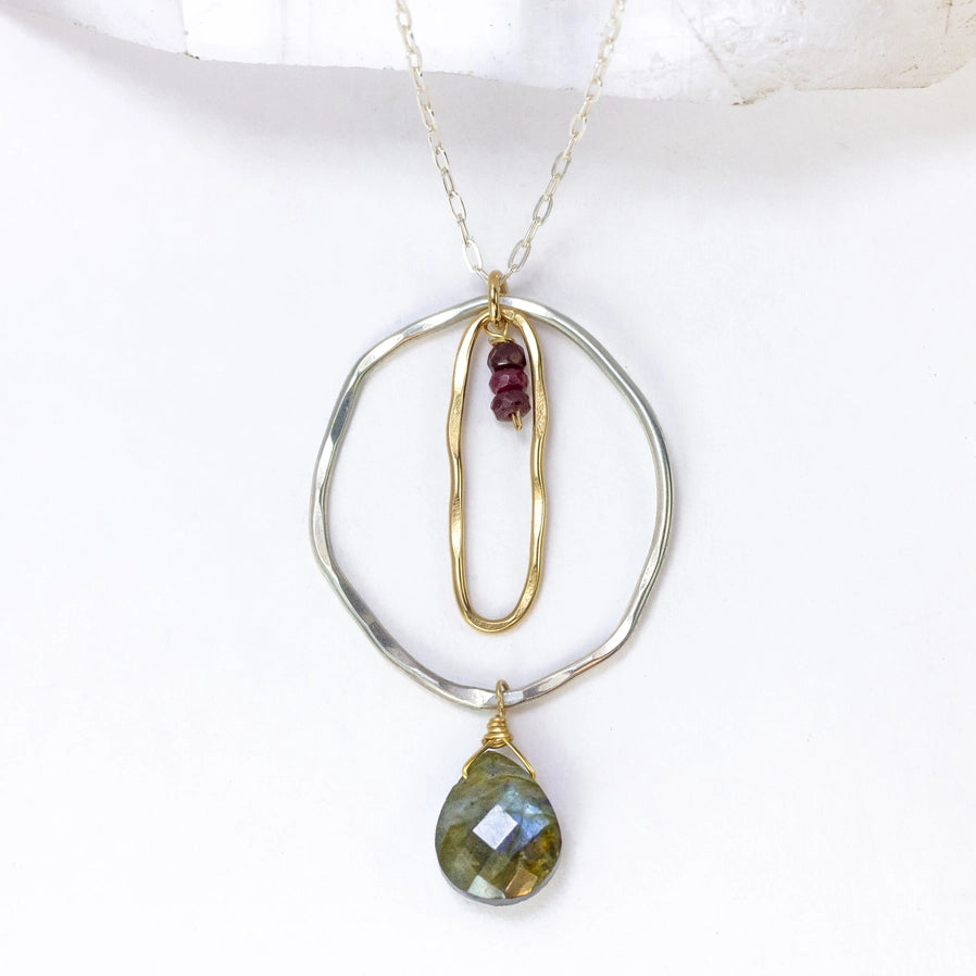 Crimson Twilight Pendant