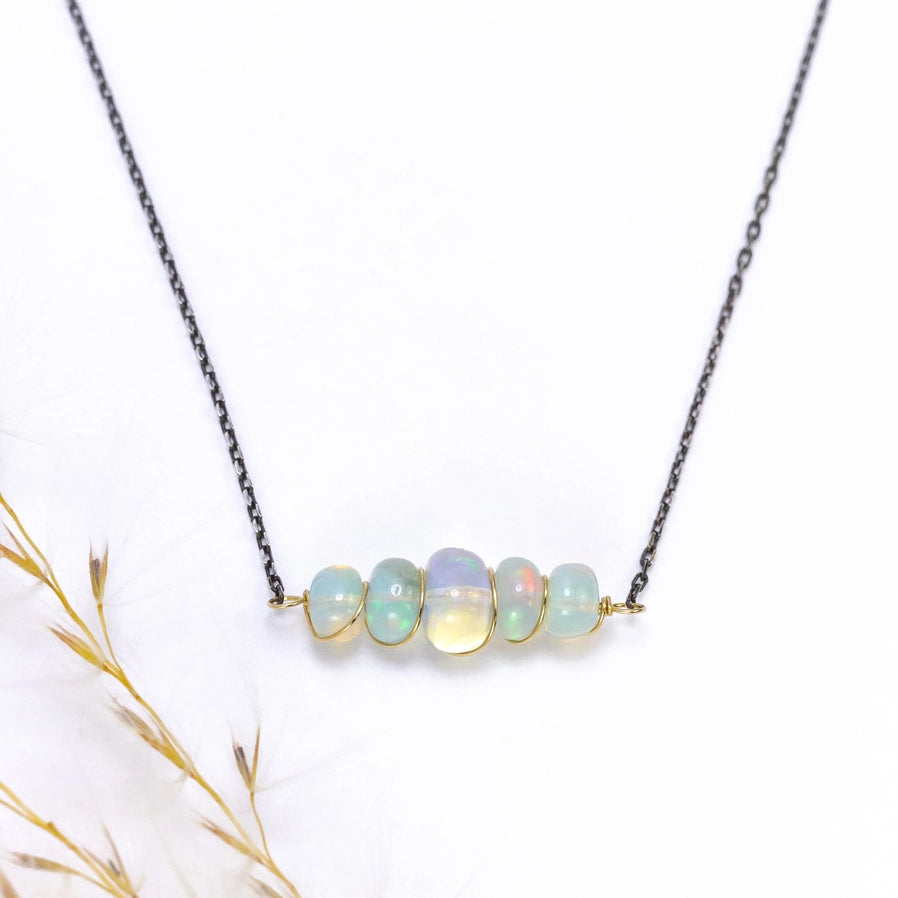 Opal Twist Necklace