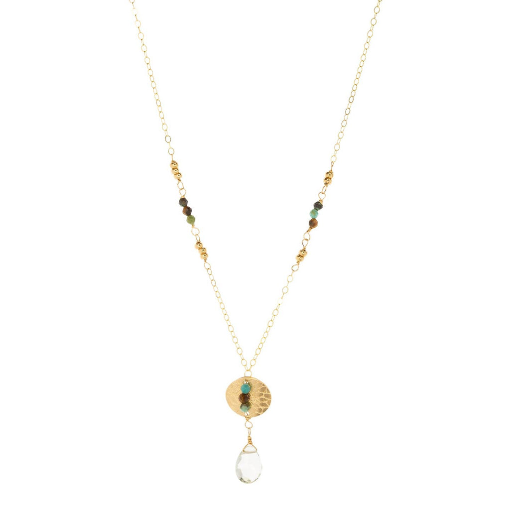 Golden Frost Necklace