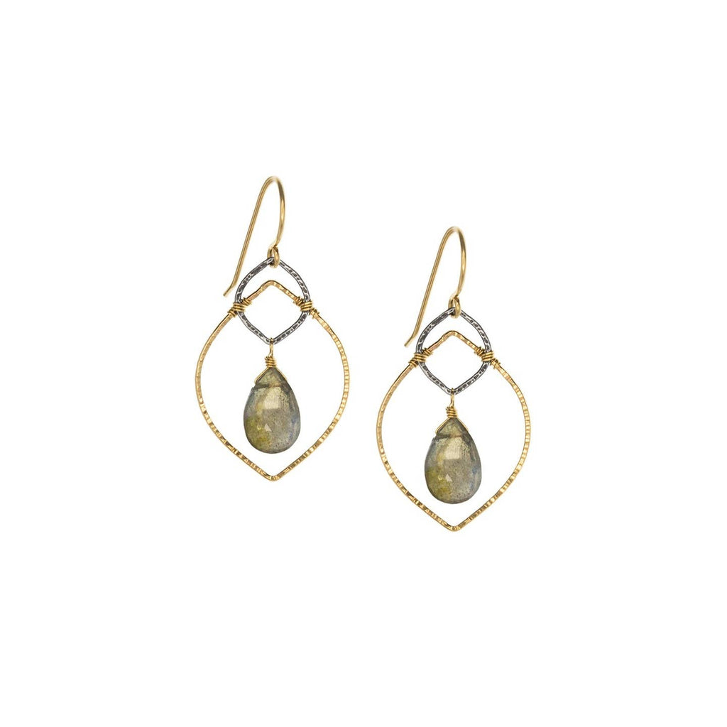 Labradorite Twilight Earrings