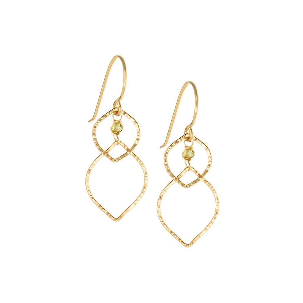 Golden Leaffall Earrings