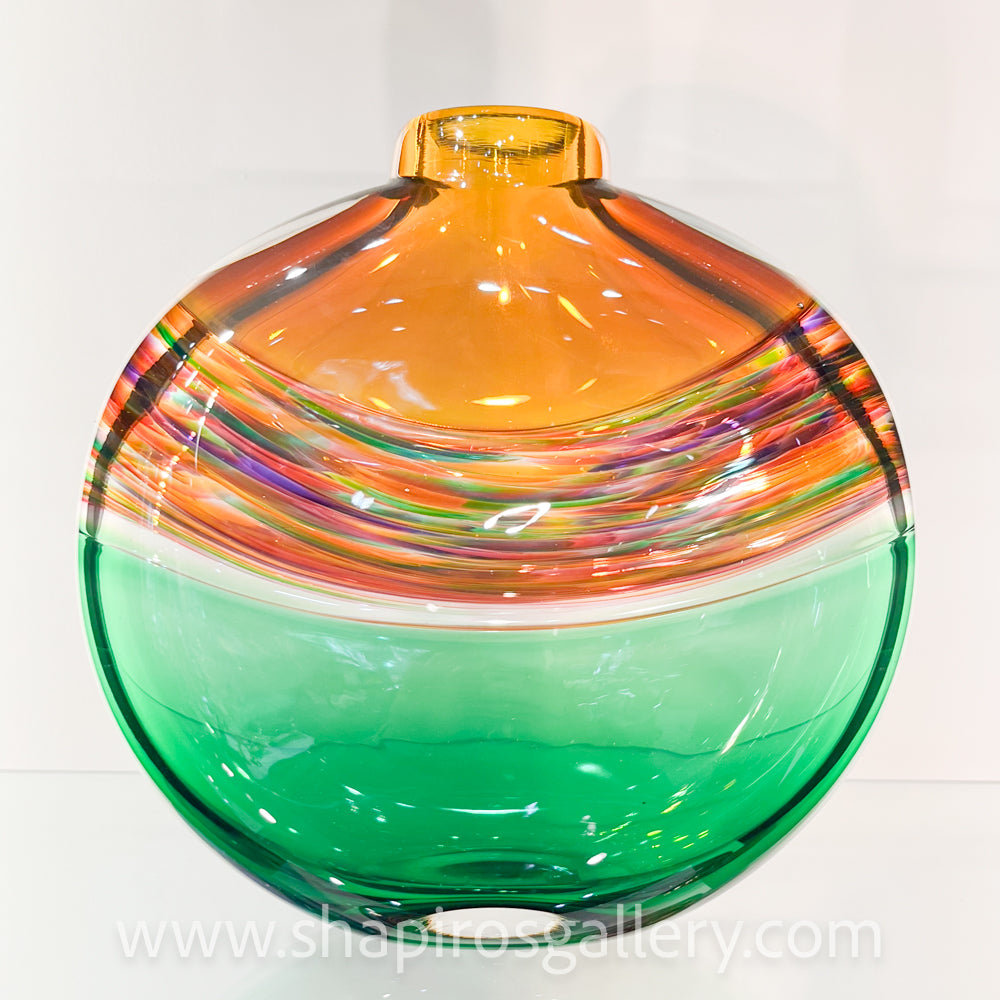 Gold and Green Incalmo Sculpture