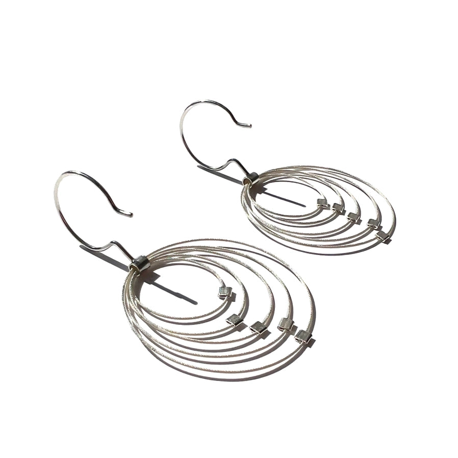 Convergence Hooks - Steel and Silver