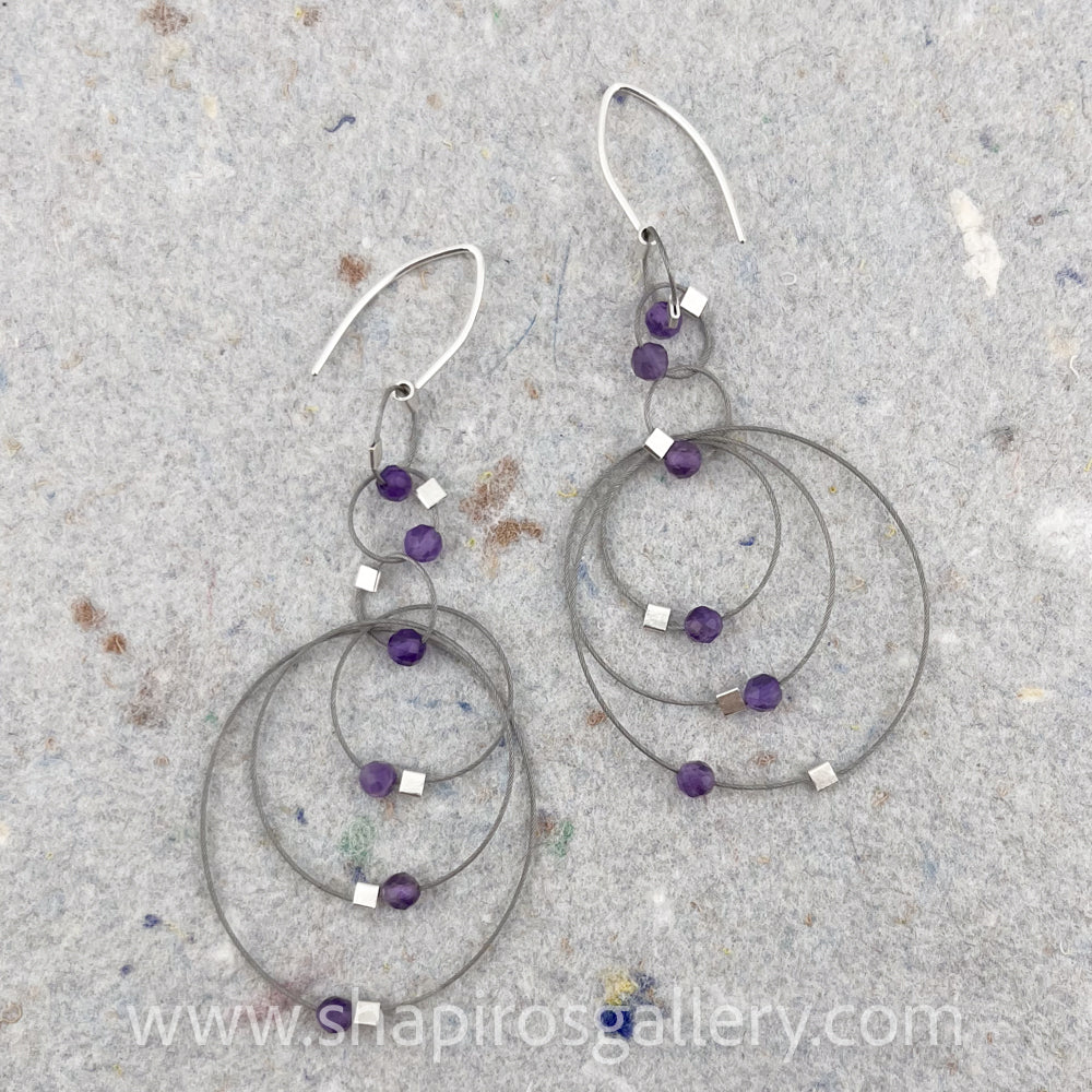 Exclamation Hooks - Amethyst