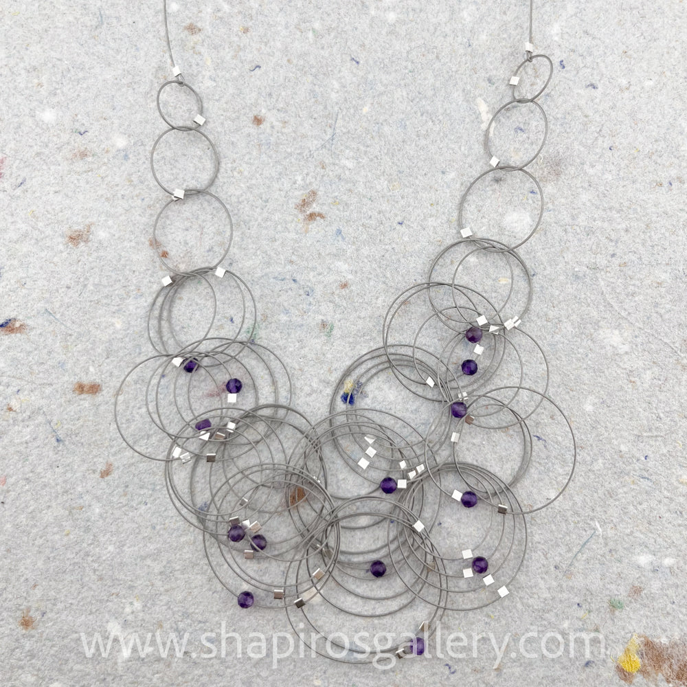 Flow Necklace - Amethyst