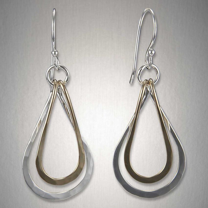 Double Teardrop Dangles