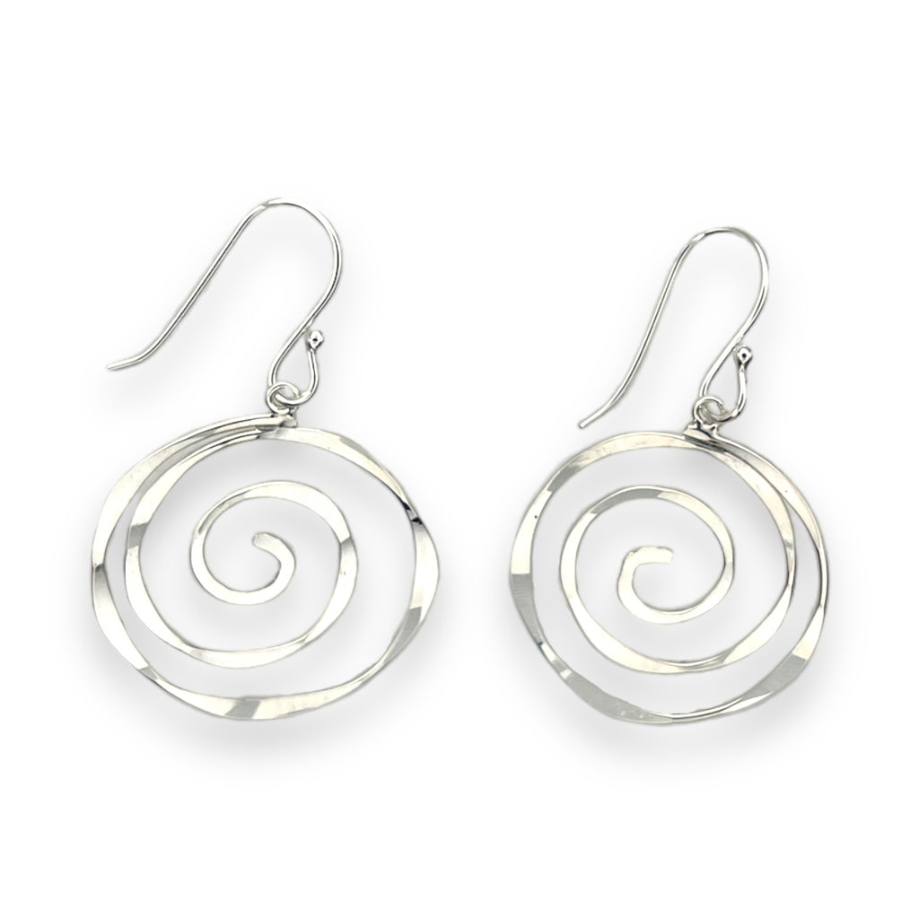 Spiral Dangles - Sterling Silver