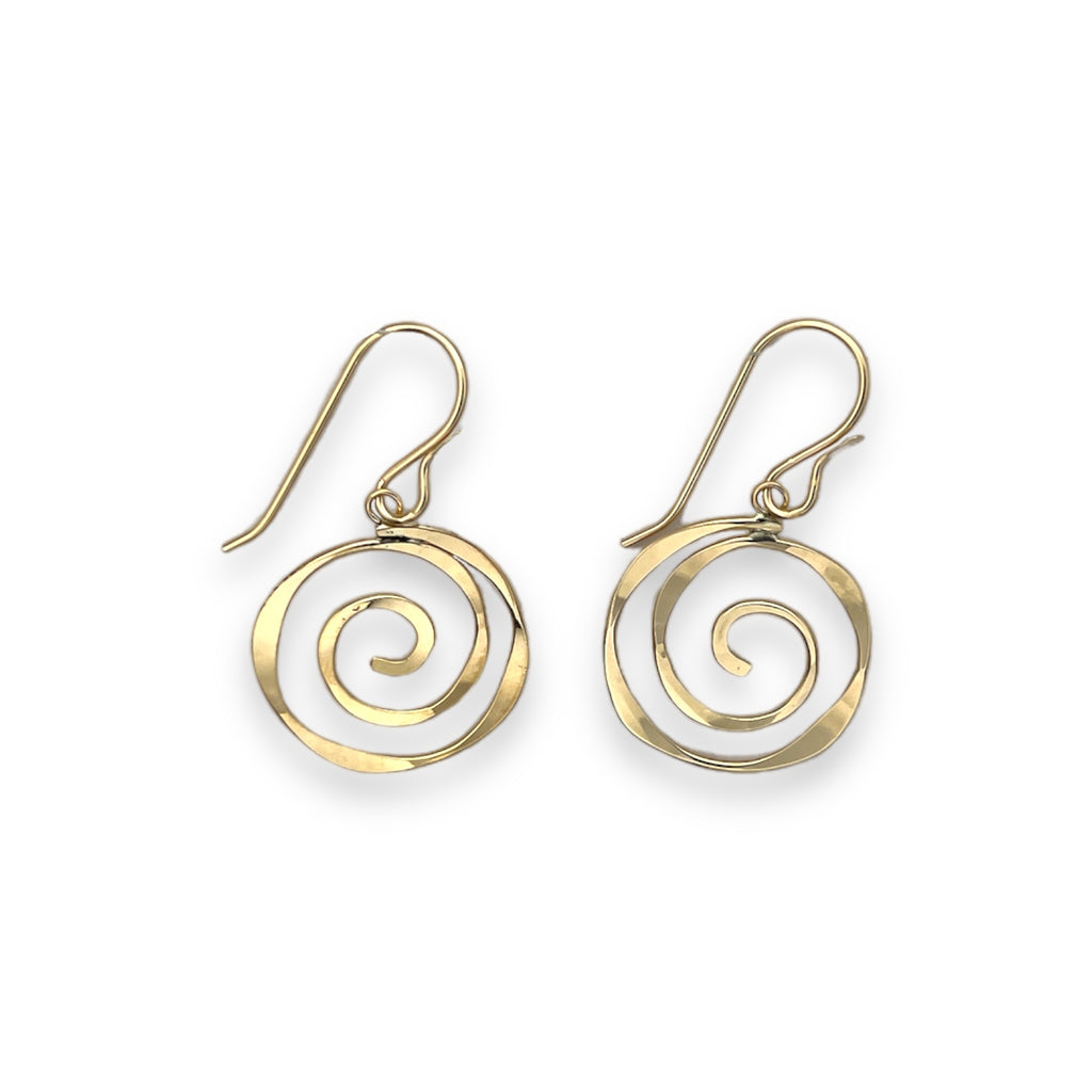 Spiral Dangles - Gold