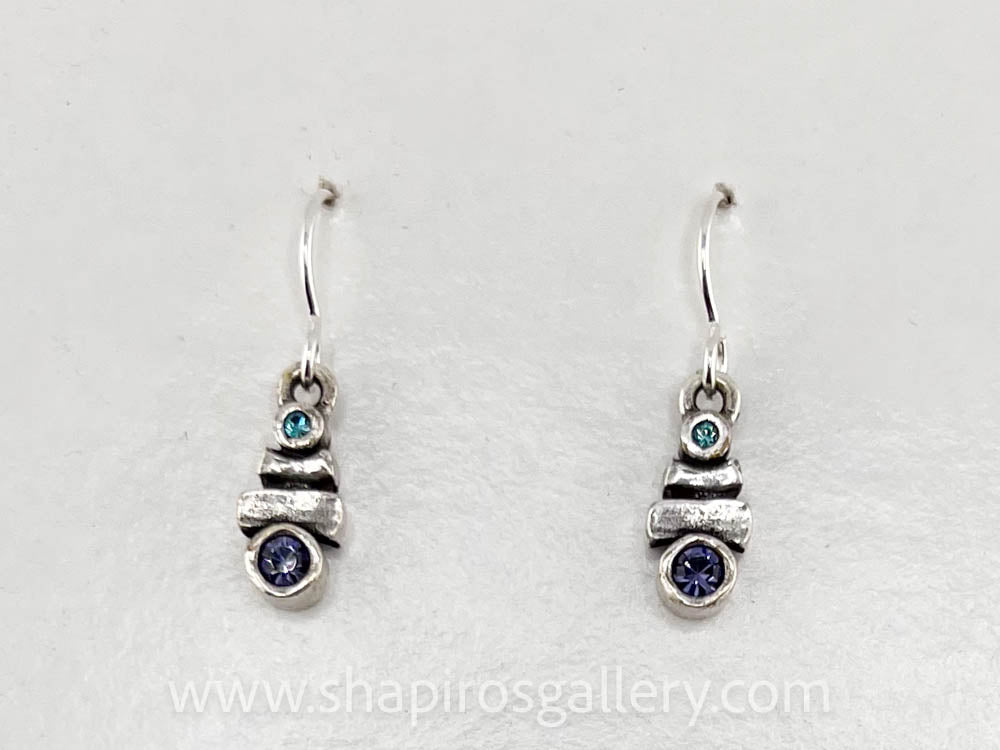 Plum Druzy Earrings – SHAPIRO'S Gallery