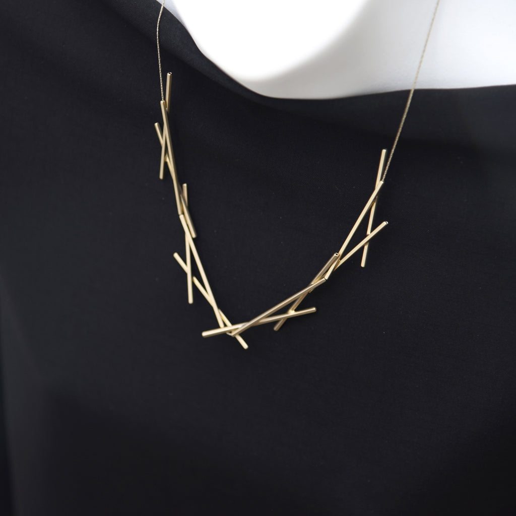 Sixes & Sevens Short Necklace - Gold