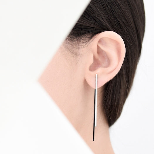 Onze Ear Jackets - Silver and Black