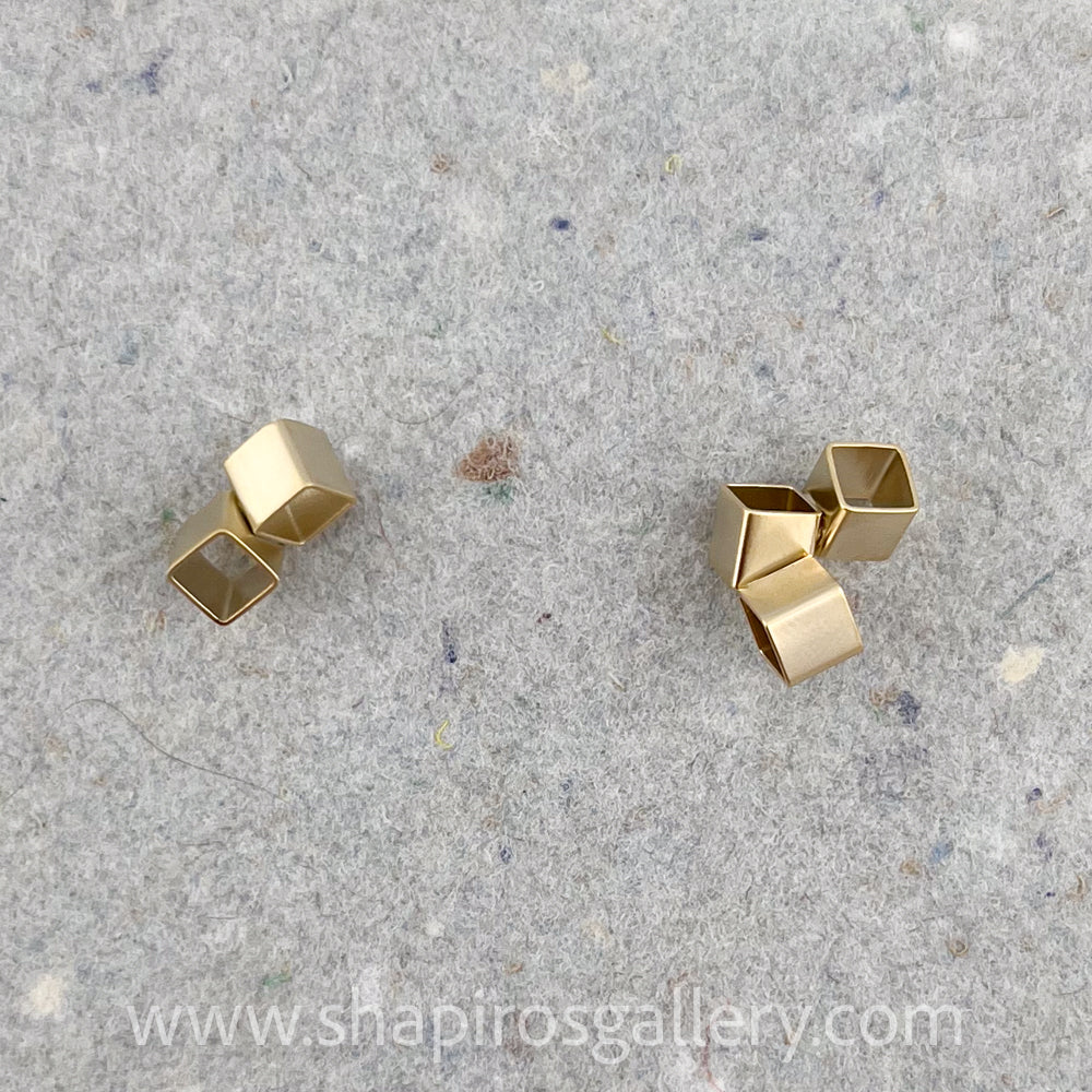 Codex Earrings - Gold