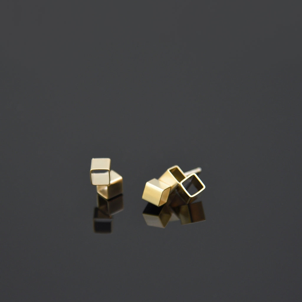 Codex Earrings - Gold