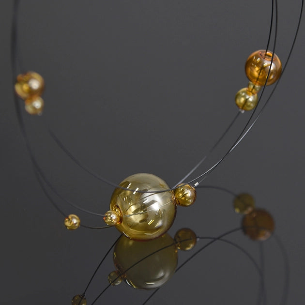Cumulus Necklace Amber