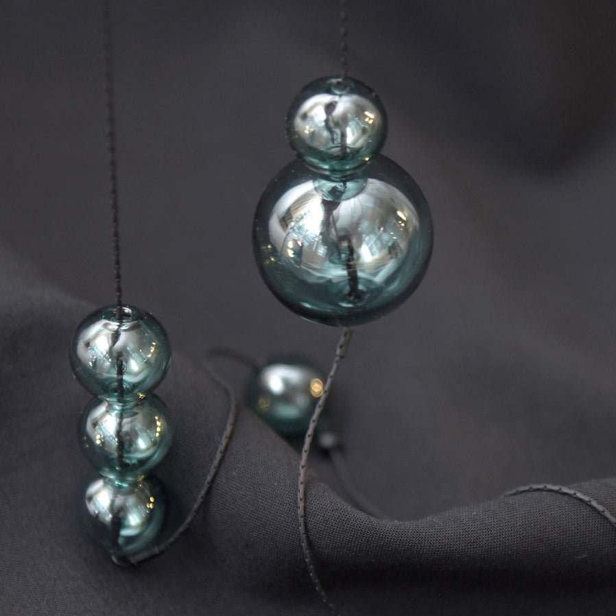 Bubbles Necklace Aqua