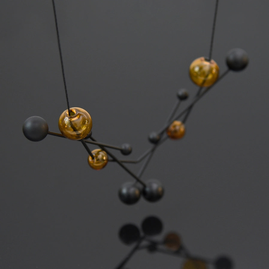 Vera Necklace Amber