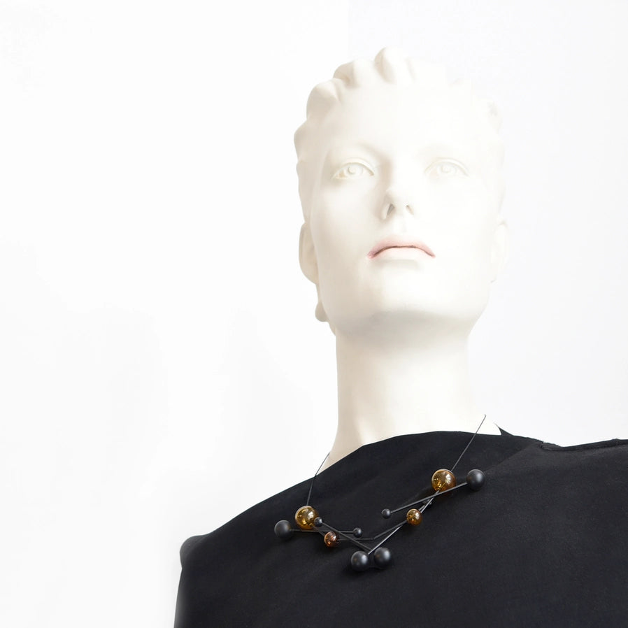Vera Necklace Amber