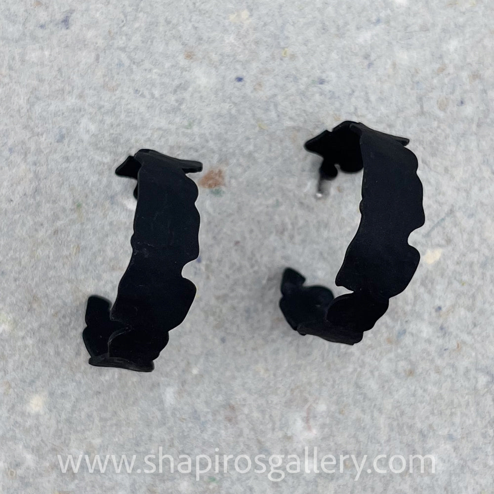 Mira Earrings - Black