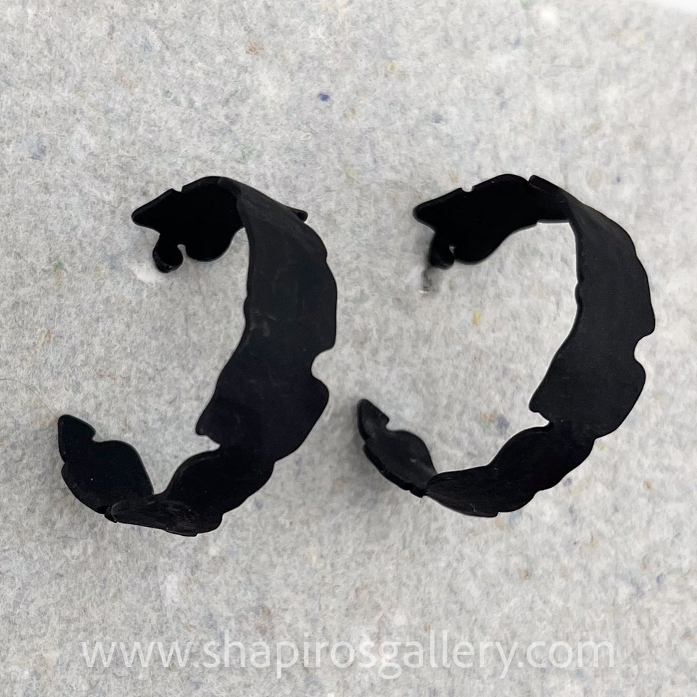 Mira Earrings - Black