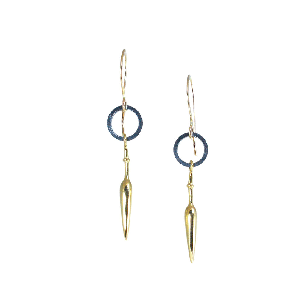 Simple Spike Earrings
