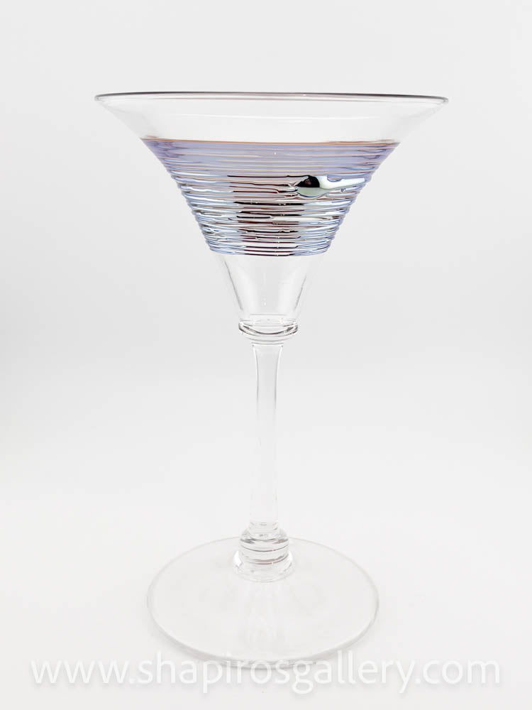 Silverspun Martini Glass Clear