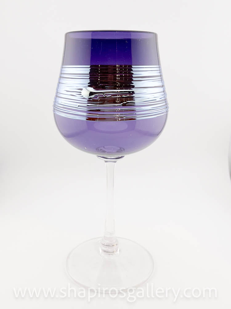 Silverspun Wine Glass Purple