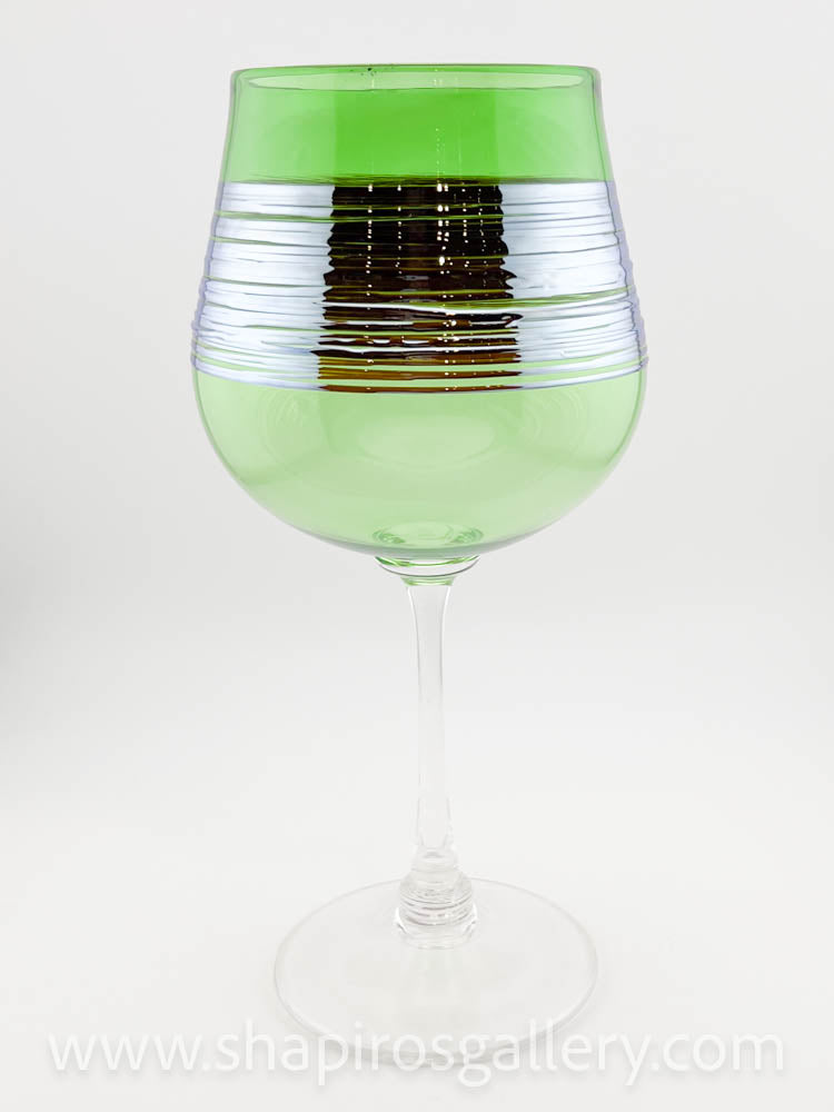 Silverspun Wine Glass Green