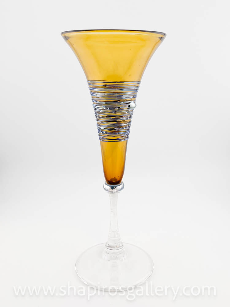 Silverspun Champagne Flute Gold