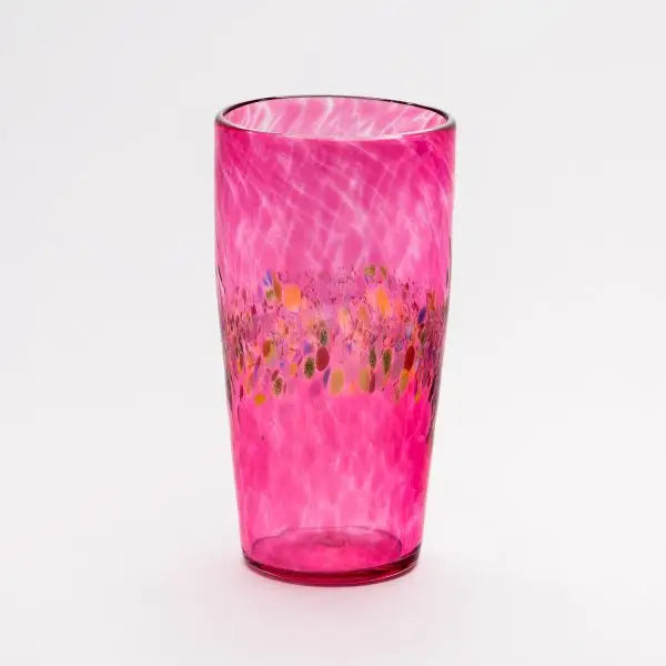 Handblown Pint Glass - Pink