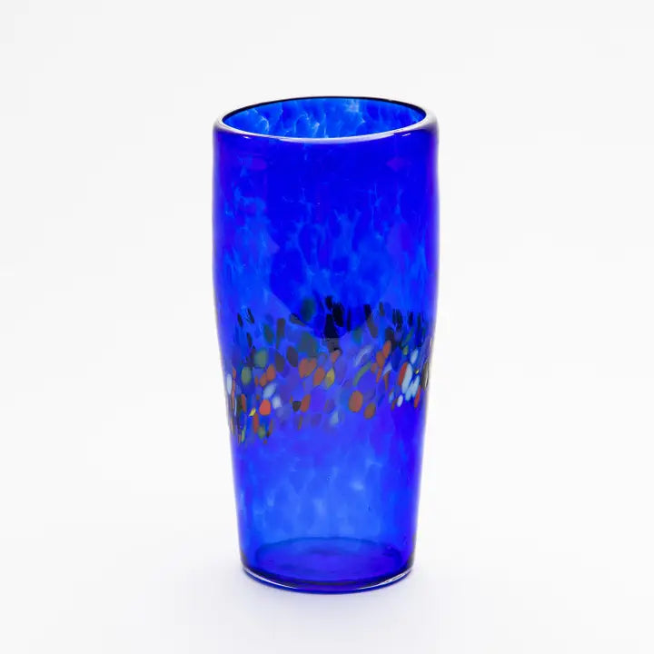 Handblown Pint Glass - Cobalt
