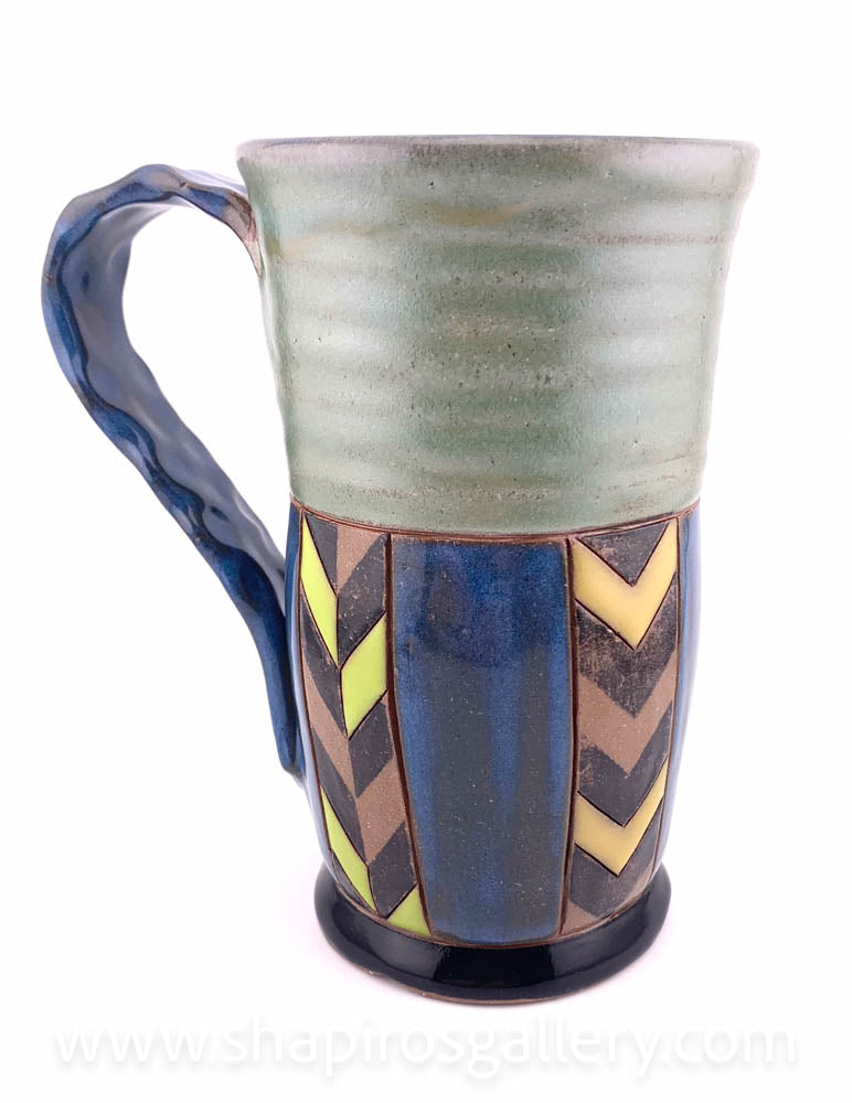 Wood Travel Mug with Long Handle – SHAPIRO'S Gallery