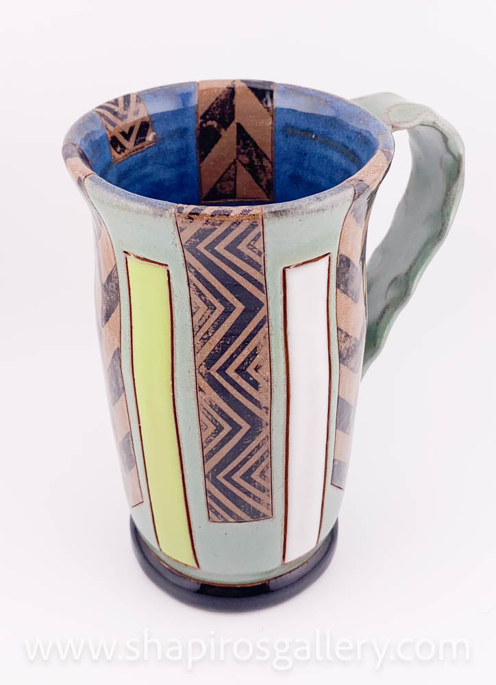 Chevron and Diamond Mug