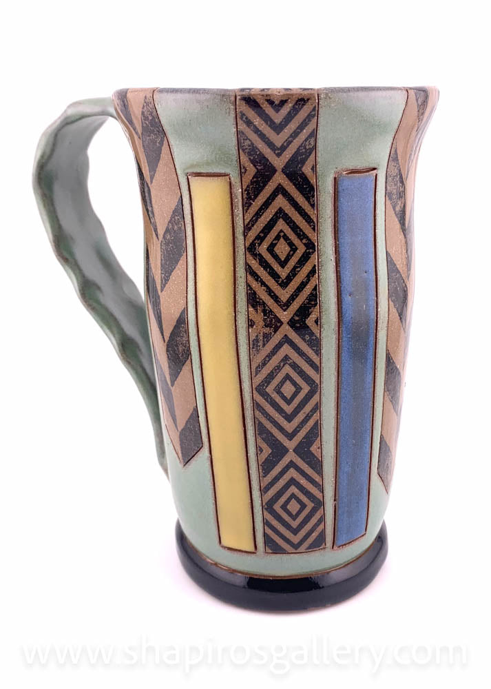 Chevron and Diamond Mug
