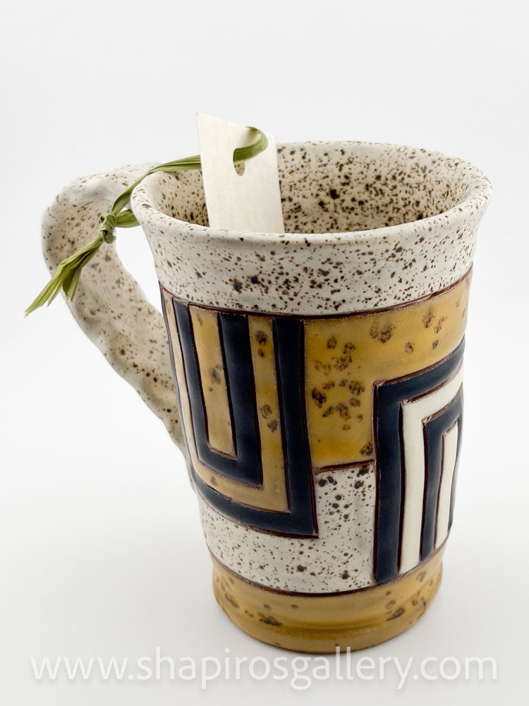 Brown and Tan Mug