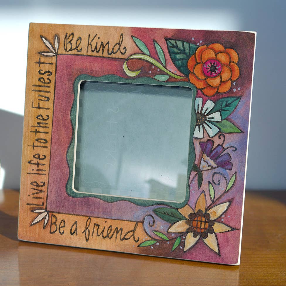 "True Friends" Square Picture Frame - 5x5" Photo