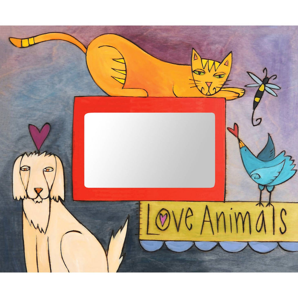 "Dogs & Cats & Birds Oh My" Picture Frame