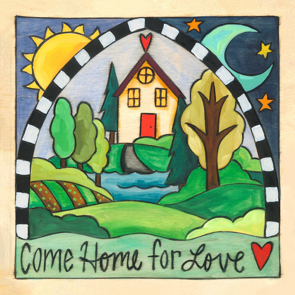 'Come Home for Love' Wall Plaque