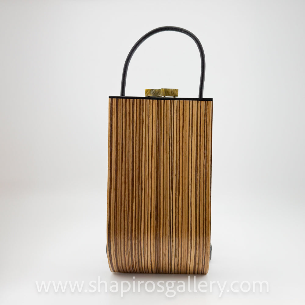 Alcea Wood Handbag