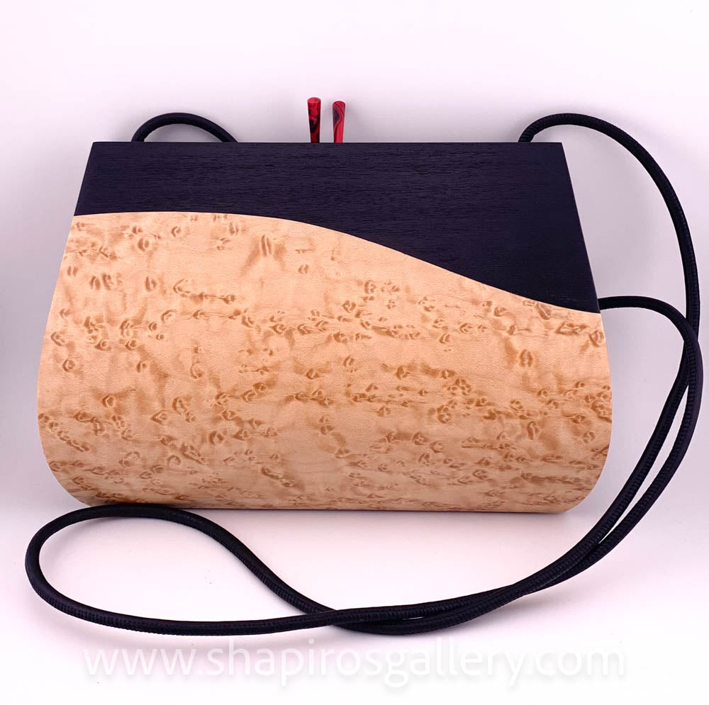 Calliandra II Wood Handbag