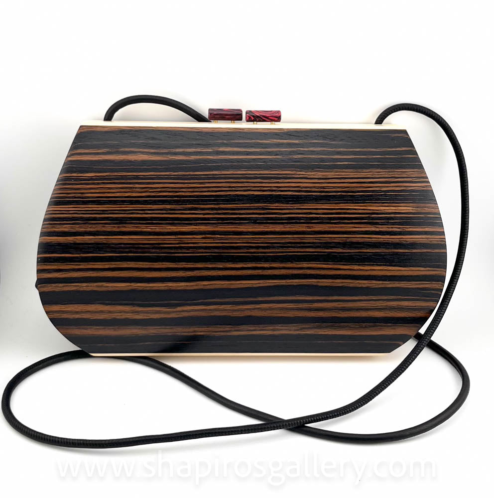 Linaria Wood Handbag