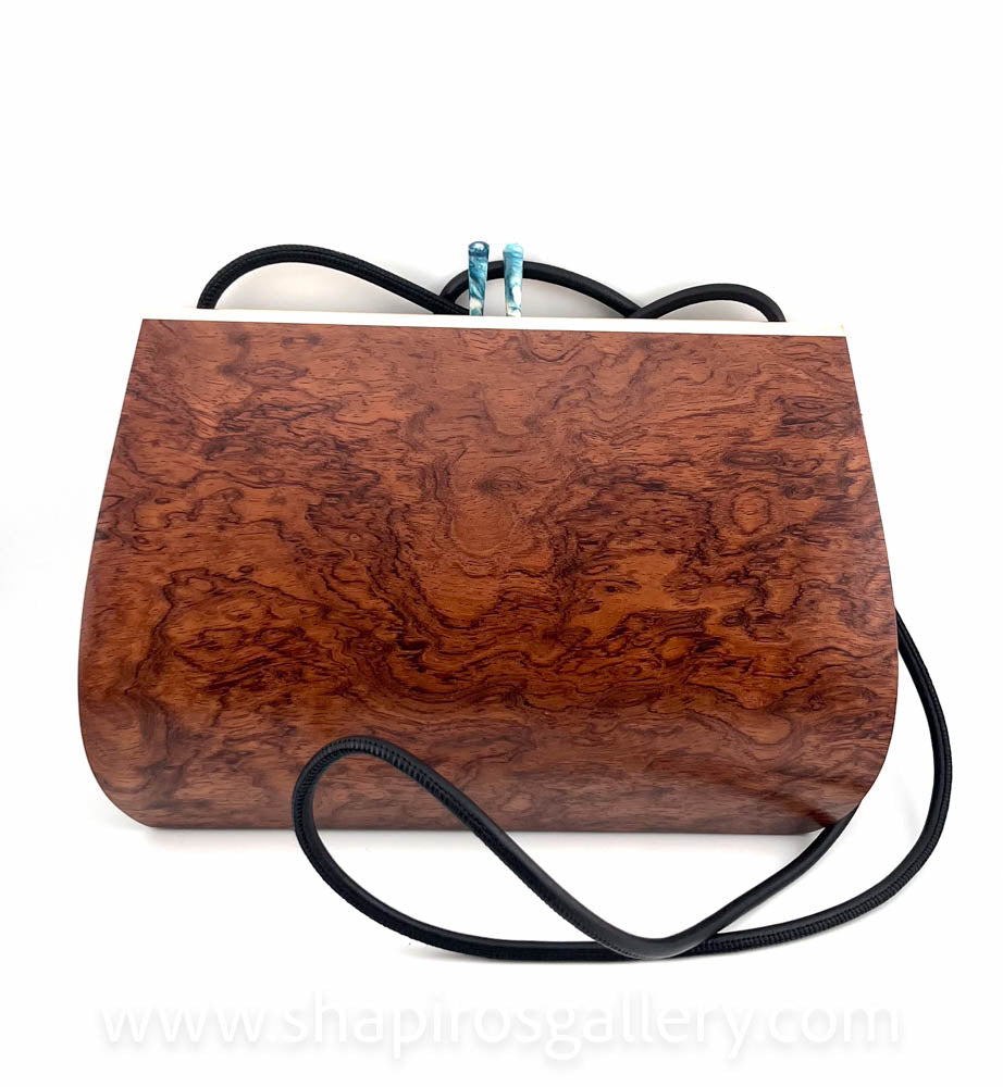 Calliandra Wood Handbag